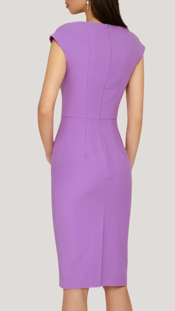 Tight_dress_with_square_neckline,_Cocktail_Formal_Dress