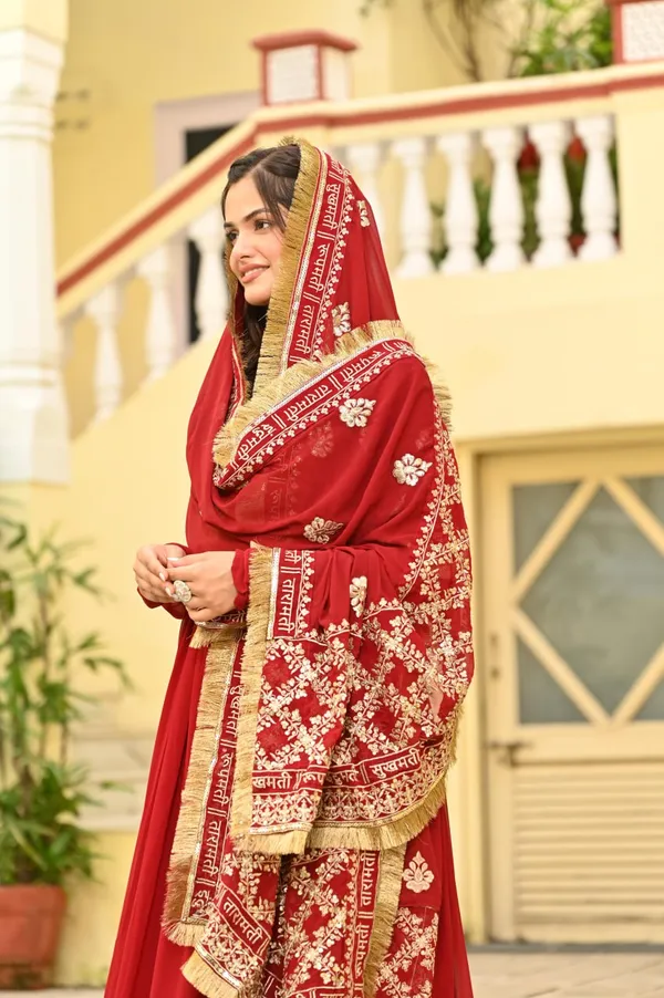 Red_Premium_Designer_Readymade_Gown_Collections_For_Women