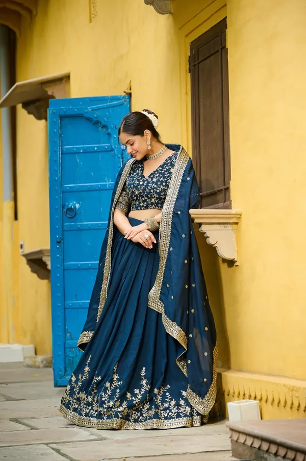 Rama_Blue_Vichitra_Silk_Wedding_&_Festival_Lehenga_Choli_Collection