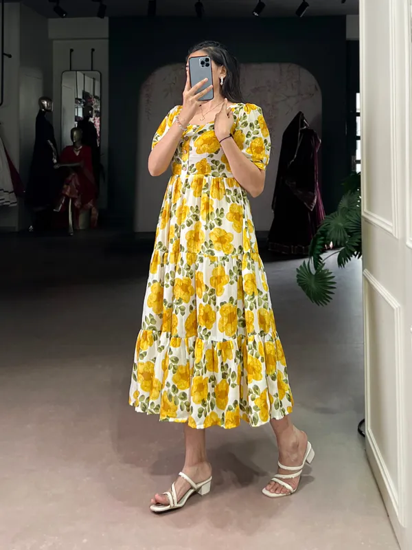 Yellow_Flower_Blush_Bloom_Georgette_Ethnic_Collection_Frock_For_Women