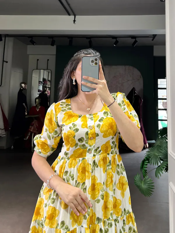 Yellow_Flower_Blush_Bloom_Georgette_Ethnic_Collection_Frock_For_Women