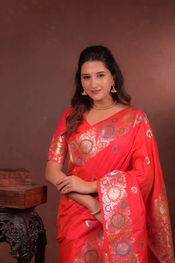 Pink_Premium_Soft_Silk_New_Takshashila_Paithani_Saree_Made_With_Smooth_And_Rich_Fabric_Saree