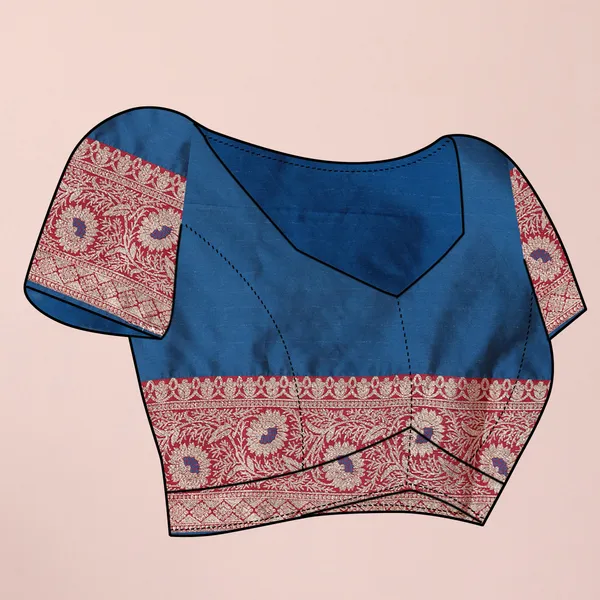 Rama_Soft_Pethani_Silk_With_Zari_Meenakari_Weaving_Designer_Saree