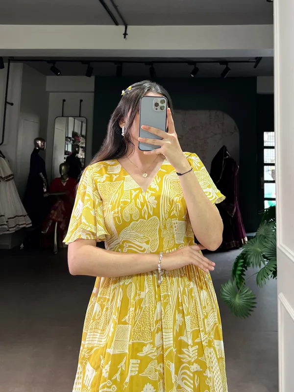 Yellow_Blush_Bloom_Georgette_Ethnic_Collection_Frock_For_Women