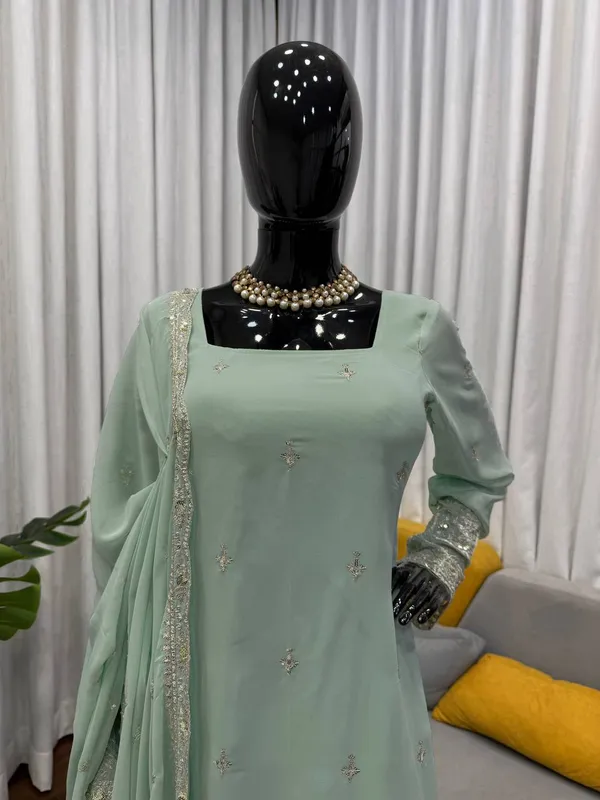 Mint_Green_Premium_Faux_Georgette_Thread–Sequins_Work_Suit_Set_|_Ready_to_Wear
