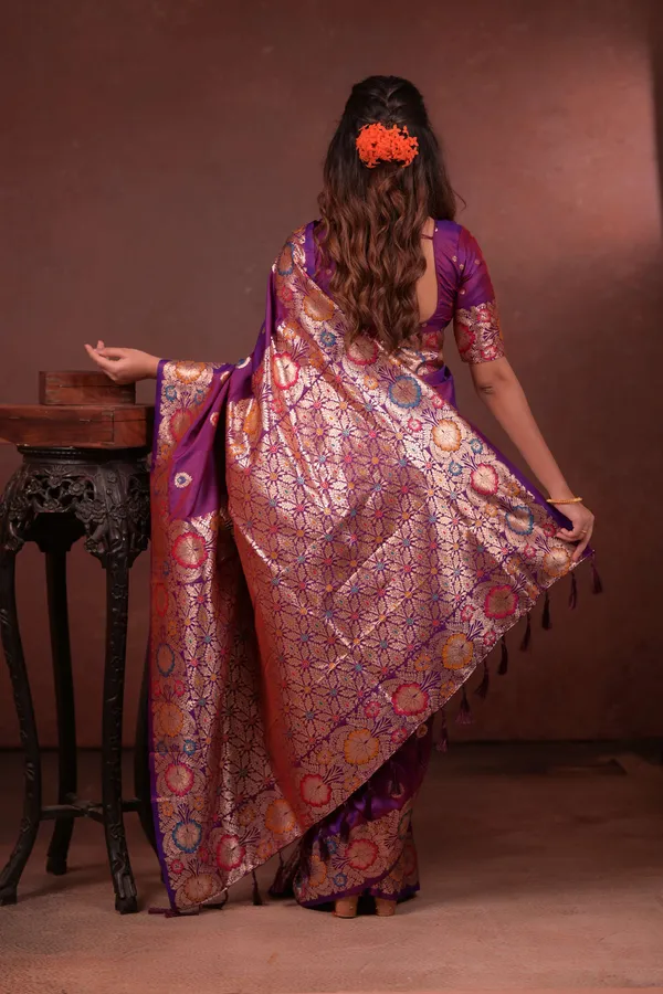 Purple_Premium_Soft_Silk_New_Takshashila_Paithani_Saree_Made_With_Smooth_And_Rich_Fabric_Saree