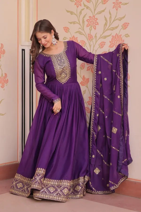 Puprle_Premium_Designer_Readymade_Gown_Collections