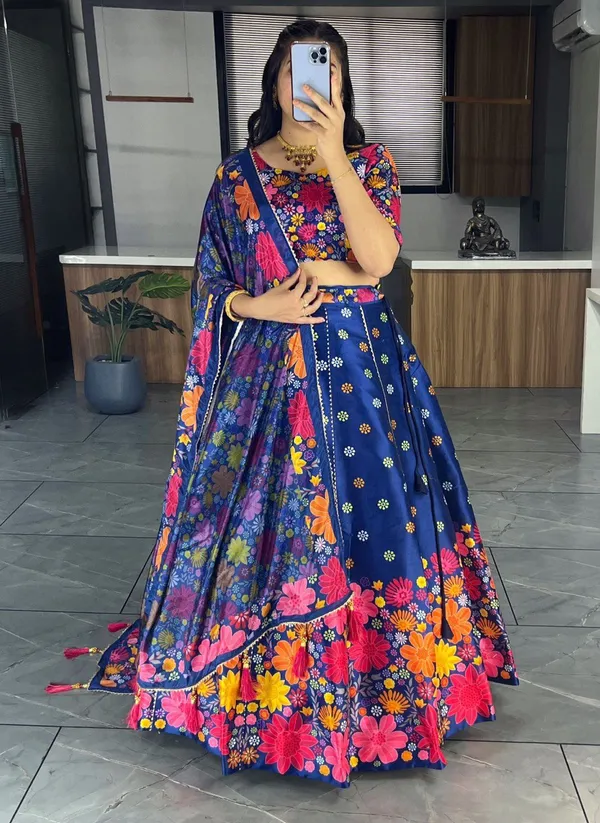 Royal_Blue_Wedding_Floral_Lehenga_Collection_For_Women