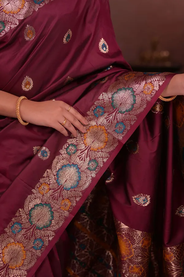 Maroon_Premium_Soft_Silk_New_Takshashila_Paithani_Saree_Made_With_Smooth_And_Rich_Fabric_Saree