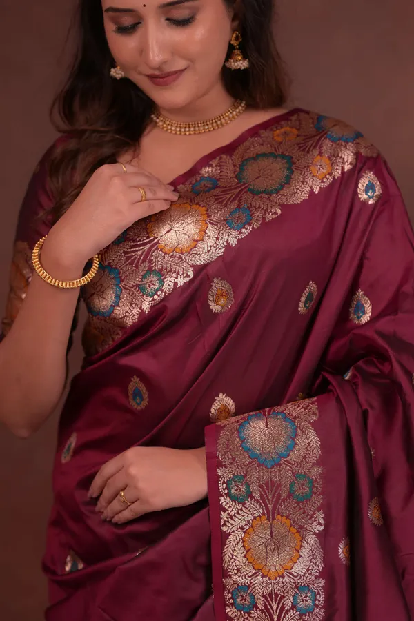Maroon_Premium_Soft_Silk_New_Takshashila_Paithani_Saree_Made_With_Smooth_And_Rich_Fabric_Saree