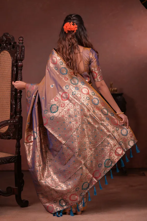 Brown_Premium_Soft_Silk_New_Takshashila_Paithani_Saree_Made_With_Smooth_And_Rich_Fabric_Saree
