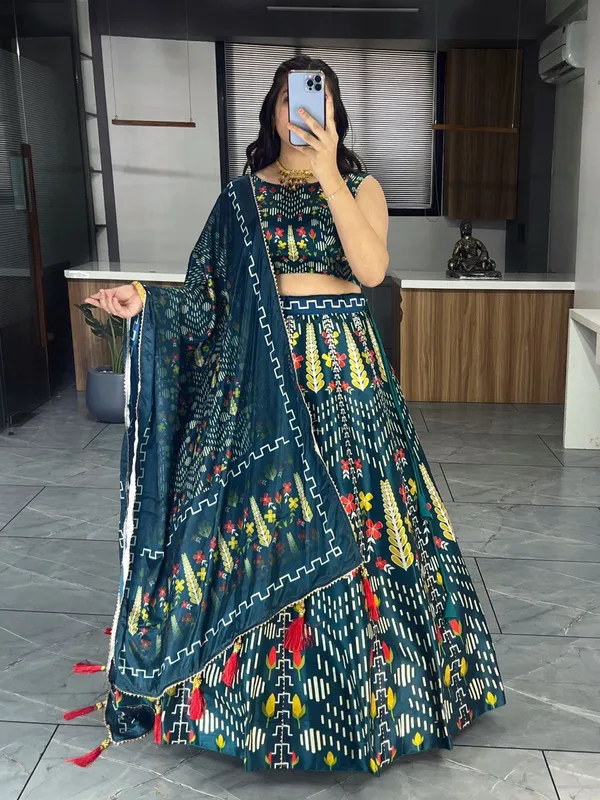 Rama_Wedding_Floral_Lehenga_Collection_For_Women