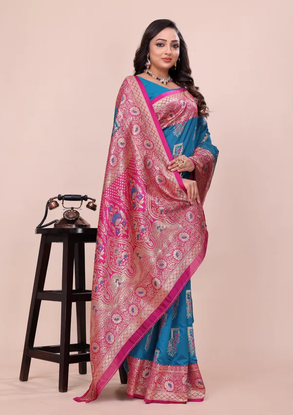 Sky_Blue_Soft_Pethani_Silk_With_Zari_Meenakari_Weaving_Designer_Saree