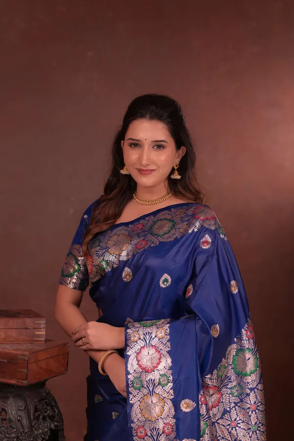 Blue_Premium_Soft_Silk_New_Takshashila_Paithani_Saree_Made_With_Smooth_And_Rich_Fabric_Saree