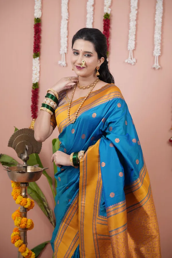 Rama_&_Yellow_Premium_Two_Tone_Soft_Silk_Narayan_Border_with_Rich_woven_contrast_Zari_Pallu_Saree