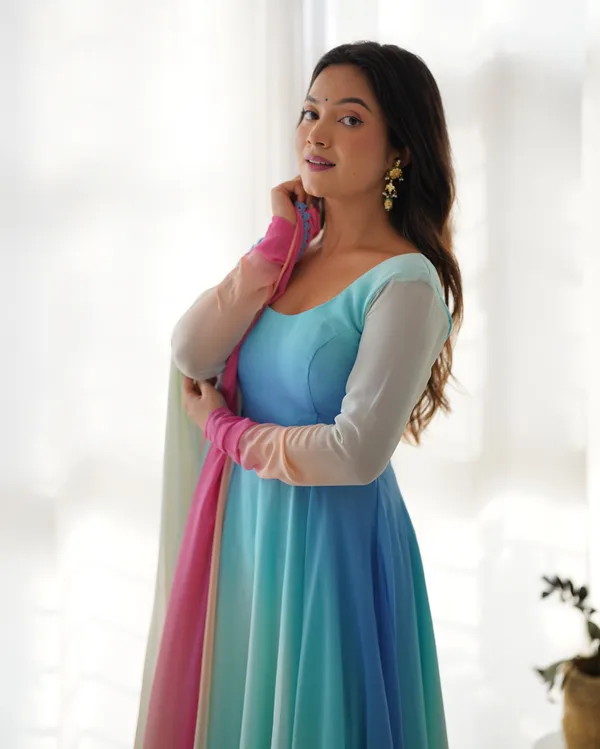 Multicolor_Ombre_Fox_Georgette_Fully_Flared_Anarkali_Suit_with_Dupatta_&_Pant