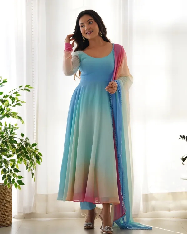 Multicolor_Ombre_Fox_Georgette_Fully_Flared_Anarkali_Suit_with_Dupatta_&_Pant