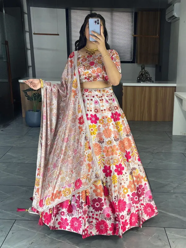 White_Wedding_Floral_Lehenga_Collection_For_Women