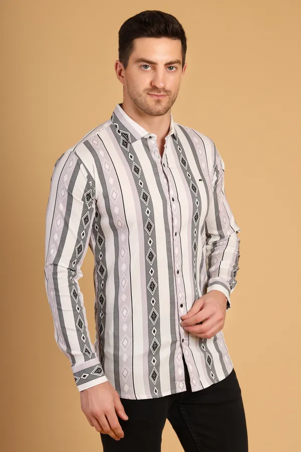 Pink_Cotton_Lycra_Medium_Shirt_For_Men