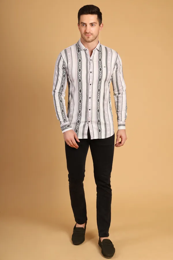 Pink_Cotton_Lycra_Medium_Shirt_For_Men