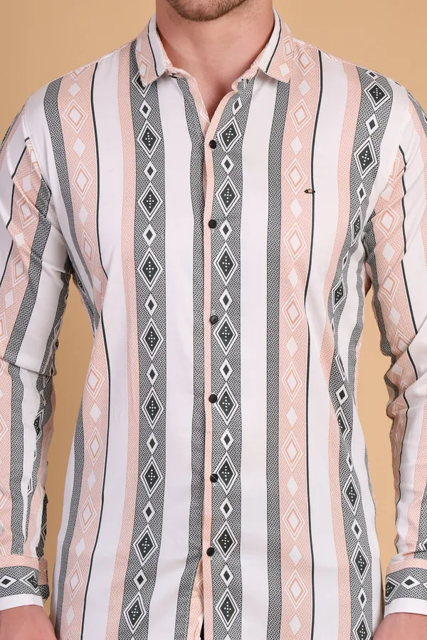 Orange_Cotton_Lycra__Medium_Shirt_For_Men