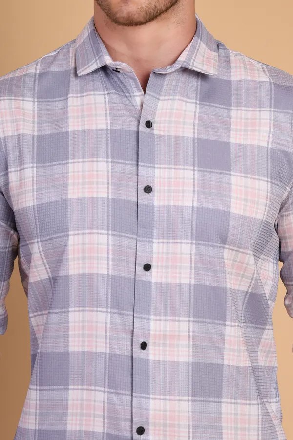 Gray_Cotton_Long_Shirt_For_Men