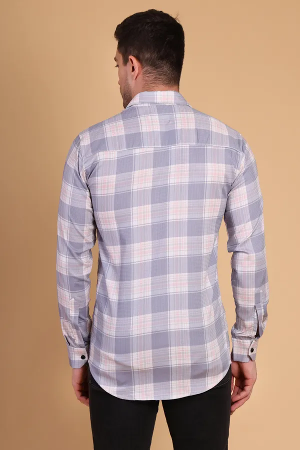 Gray_Cotton_Long_Shirt_For_Men