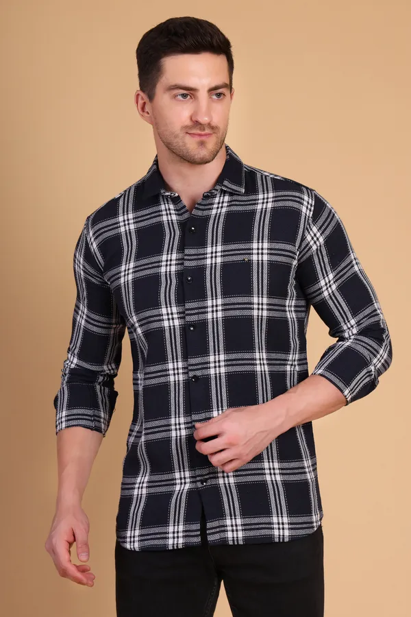 Navy_Blue_Cotton_Medium_Shirt_For_Men