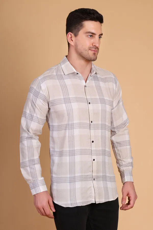 Blue_Cotton_Long_Shirt_For_Men