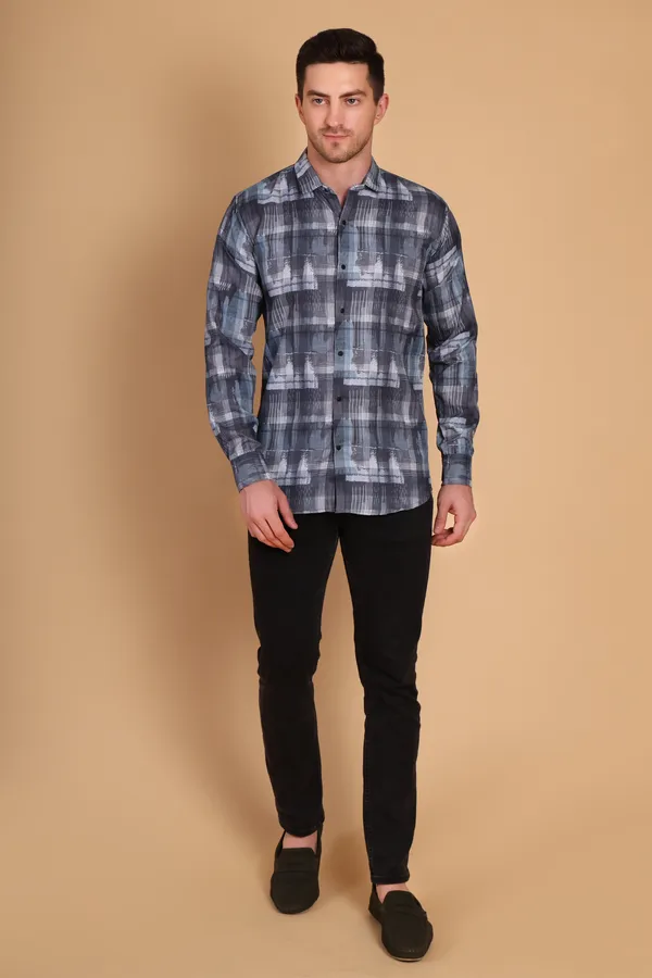 Blue_Cotton_Medium_Shirt_For_Men
