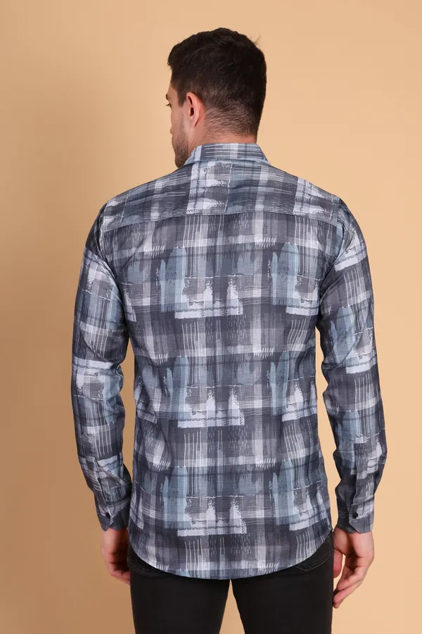 Blue_Cotton_Medium_Shirt_For_Men