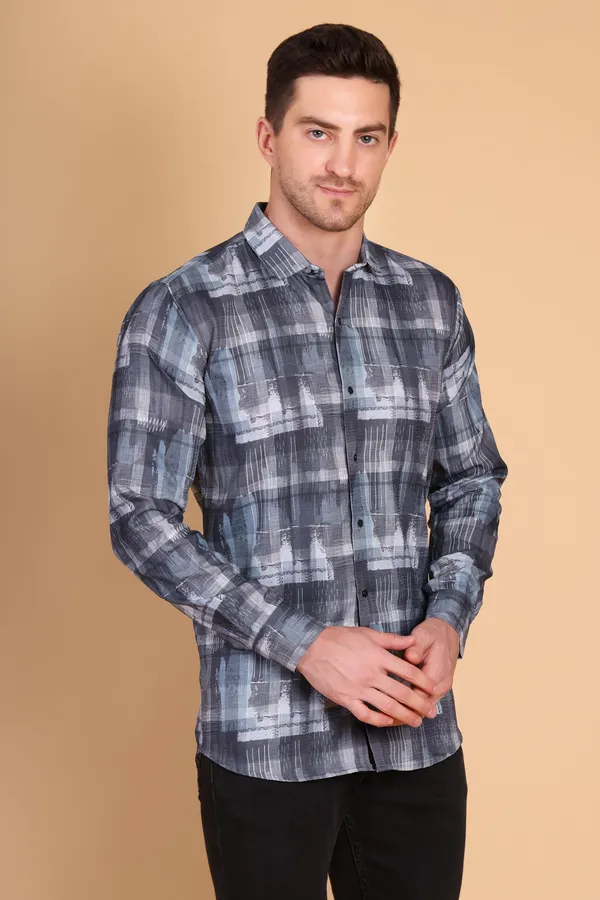 Blue_Cotton_Medium_Shirt_For_Men