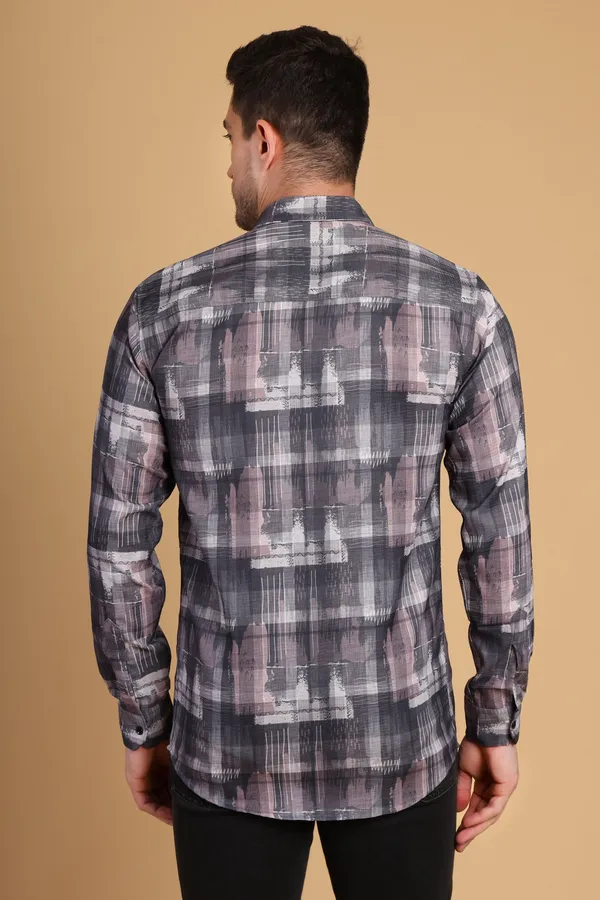 Gray_Cotton_Medium_Shirt_For_Men
