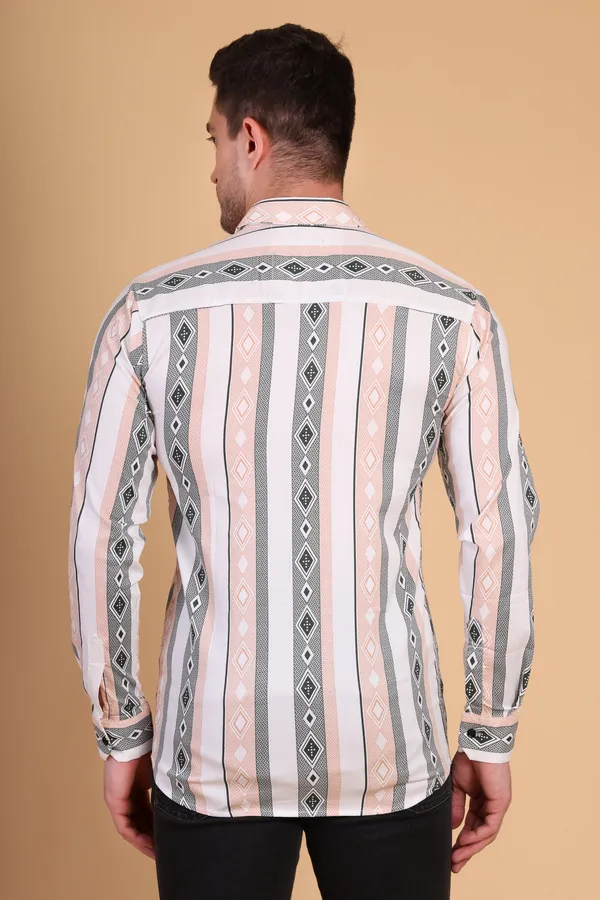 Orange_Cotton_Lycra__Medium_Shirt_For_Men