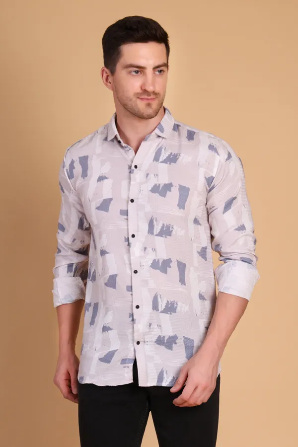 Pink_Cotton_Long_Shirt_For_Men