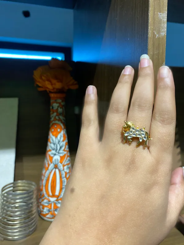18K_Gold_Plated_Studded_Horse_Ring