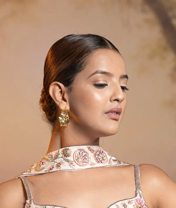 Flower_Hoop_Earring