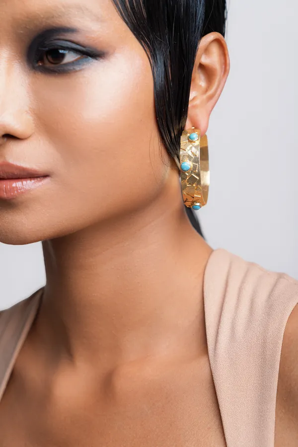 Small_Jquard_Hoop_Earring