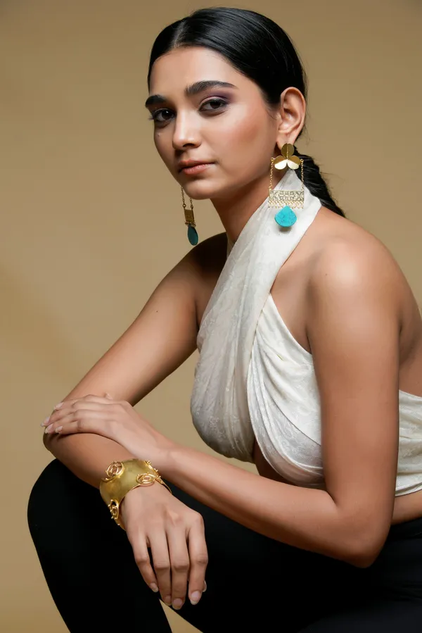 Sky_Stud_Flower_Earring