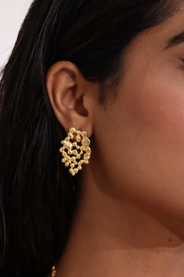 Golden_Dots_Earring