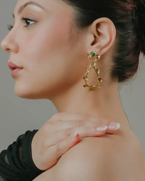 Twisted_Flower_Earring