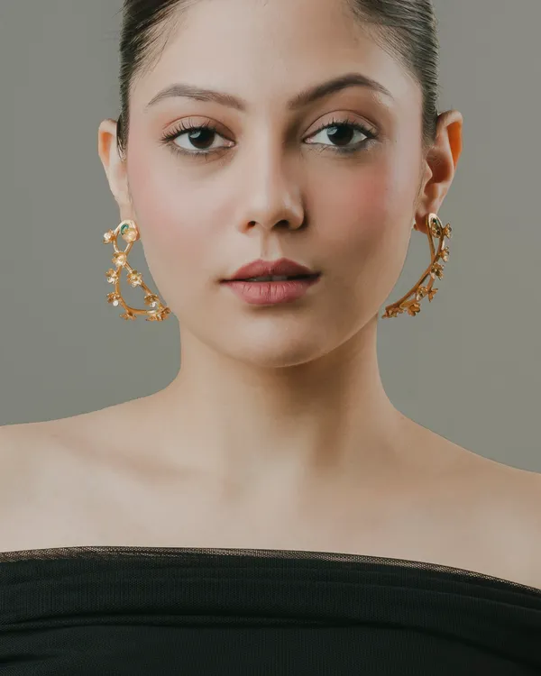 Twisted_Flower_Earring