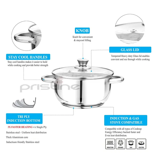Stainless_Steel_Tri_Ply_Sandwich_Induction_Base_Cooking_Essential_Casserole_With_Knob_Glass_Lid_(3.18L,_Silver)