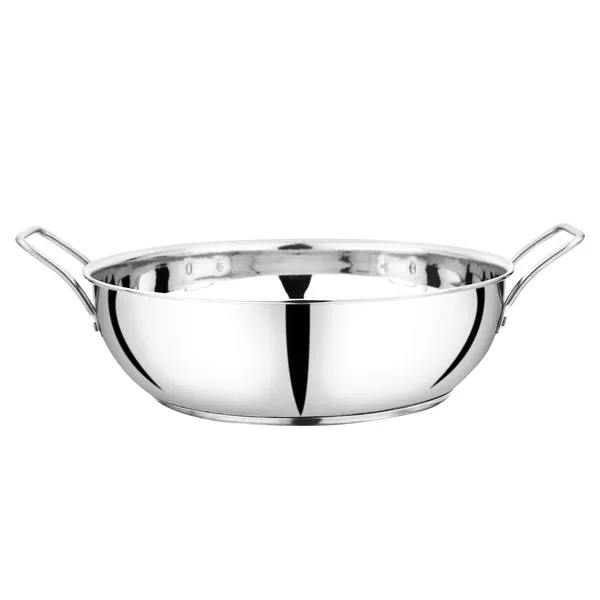 Stainless_Steel_Tri_Ply_Induction_Bottom_Compatible_Sandwich_Base_Kadai/Sauce_Pan_With_Knob_Glass_Lid_Capacity-2L,_(22Cm,_Silver)