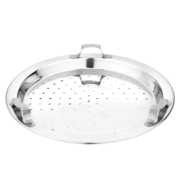 Stainless_Steel_Tri_Ply_Induction_Compatible_Base_Multi_Purpose_Kadai_With_Steel_Lid_&_5_Plates,_27_Cm_/_4.750Ltrs,_(2_Idli_Plates,_2_Dhokla,1_Patra_Plates),_Silver