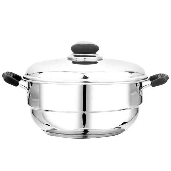 Stainless_Steel_Tri_Ply_Induction_Base_Multi_Purpose_Kadai_(20Cm)_With_Steel_Lid_And_2_Idli_Plates,_2_Dhokla_Plates,_1_Patra_Plate,_Pack,_Silver