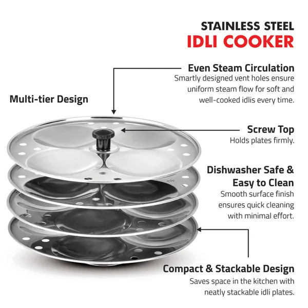Stainless_Steel_Induction_Compatible_Long_Lasting_Traditional_Idli_Cooker_With_4_Plate,_16_Idlis_(20Cm,_Silver)