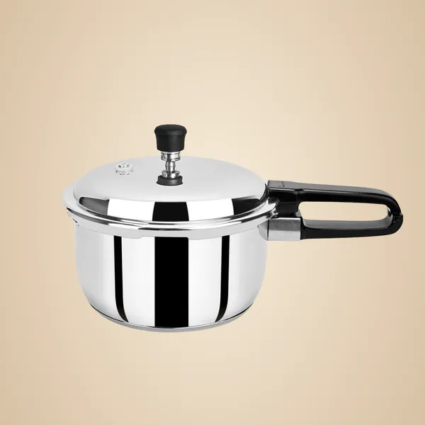 Stainless_Steel_Tri_Ply_18/8__Induction_Base_Outer_Lid_Pressure_Cooker,_Isi_Marked_With_Tadka_Pan-_280Ml_(3L,_Silver)