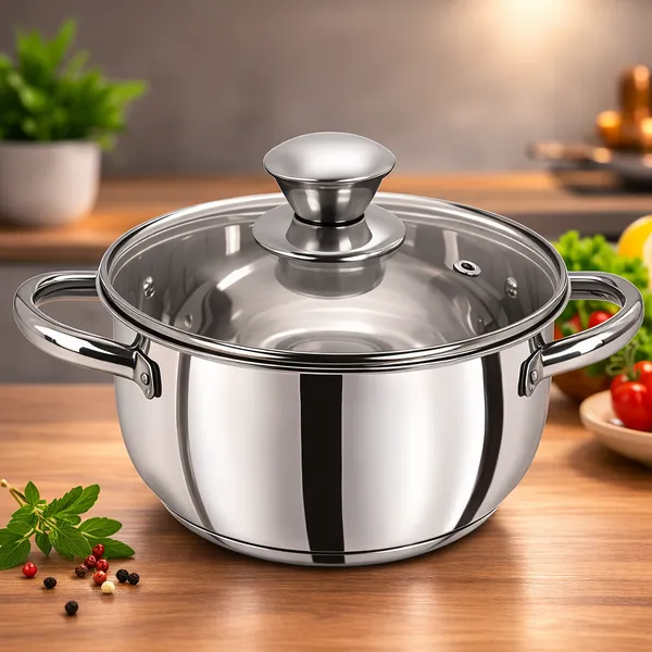 Stainless_Steel_Tri_Ply_Induction_Base_Cook_N_Serve_Casserole_With_Glass_Lid,_18Cm,_(2.25L,_Silver)