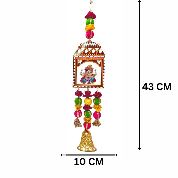 Ganesh_Ji_Laxmi_Ji_Idol_Photo_Door_Hangingtoran_For_Diwali_Decor__Shubh_Labh_Wall_Hanging__Handmade_Mdf_&_Colorful_Beads__Decorative_Toran_For_Home,_Temple,_&_Entrance_Pack_Of_2_43X10_Cm
